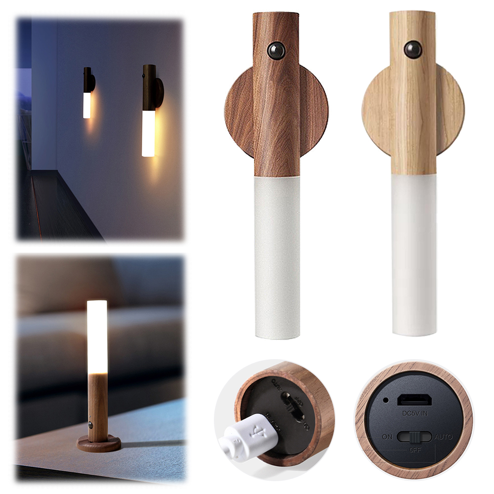 One Portable Wireless Lamp Sensor Auto Motion Detector Lamp