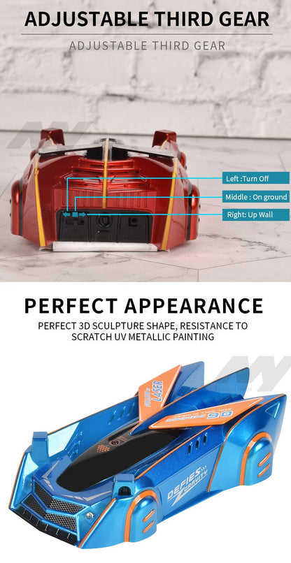 New Toy Infrared induction wall climbing Stunt Car